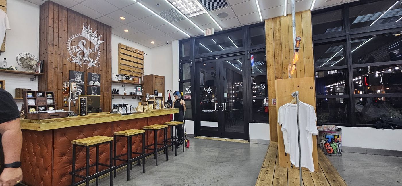 Inside The Spot Barbershop