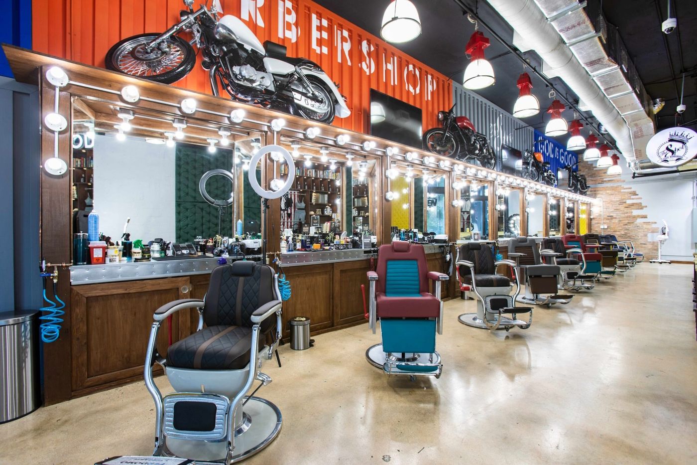 Inside The Spot Barbershop