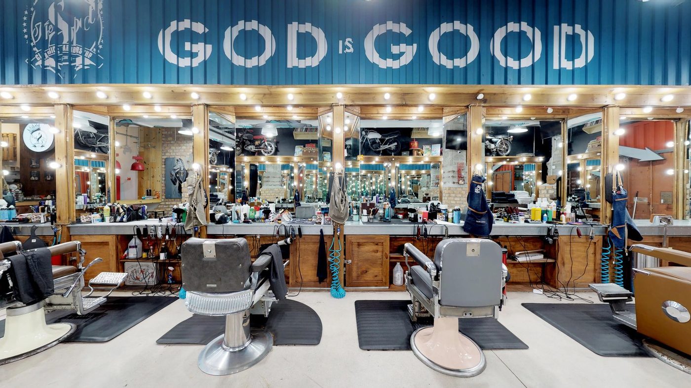 Inside The Spot Barbershop Coral Way